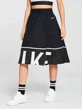 Image of Nike Sportswear Mesh Skirt Black Size S Women