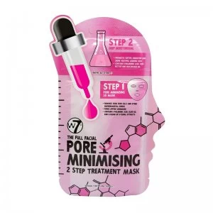 Image of W7 The Full Facial Pore Minimising 2 Step Treatment Mask