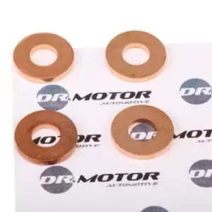 Image of DR.MOTOR AUTOMOTIVE Gaskets DRM0199S Seal Kit, injector nozzle OPEL,FORD,FIAT,ZAFIRA B (A05),Astra H Caravan (A04),Astra H Schragheck (A04)