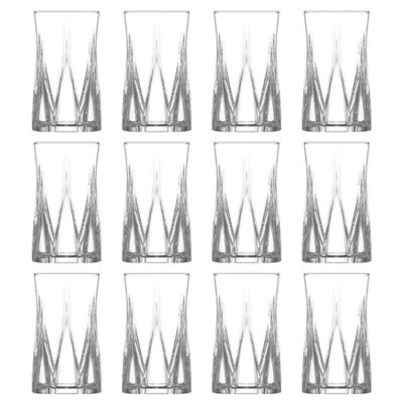 Image of Lav Zoey Highball Glasses - 380Ml - Pack Of 12