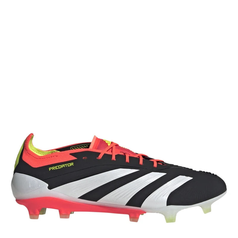 Image of adidas Kids Predator Elite Firm Ground Football Boots Core Black male 5.5 (38.7)