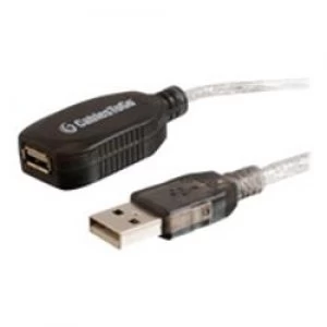 Image of C2G 5m USB 2.0 A Male to A Female Active Extension Cable