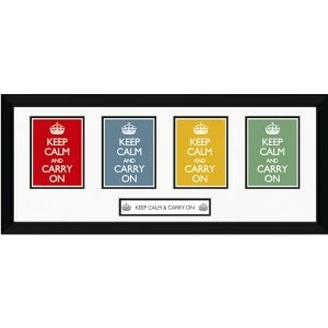 Image of Keep Calm Framed Photographic Print