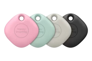 Image of Samsung Galaxy SmartTag 4 Pack in Black (EI-T5300KMEGEU)