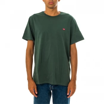Image of LEVI'S T-Shirt Men Green Cotone - Cotton