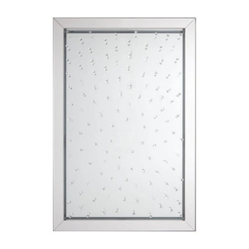 Image of Premier Housewares Rivulet Splash Effect Wall Mirror Silver