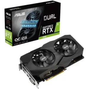 Image of Asus Nvidia GeForce RTX 2060 12GB DUAL EVO OC LHR Graphics Card