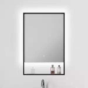 Image of NxtGen Rhodes LED 500x700mm Illuminated Bathroom Mirror with Demist Pad and Shelf