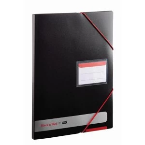 Image of Black n Red by Elba A4 Polypropylene Covered Display Book Opaque OFFER Buy One Get One FREE Jan Dec 2019