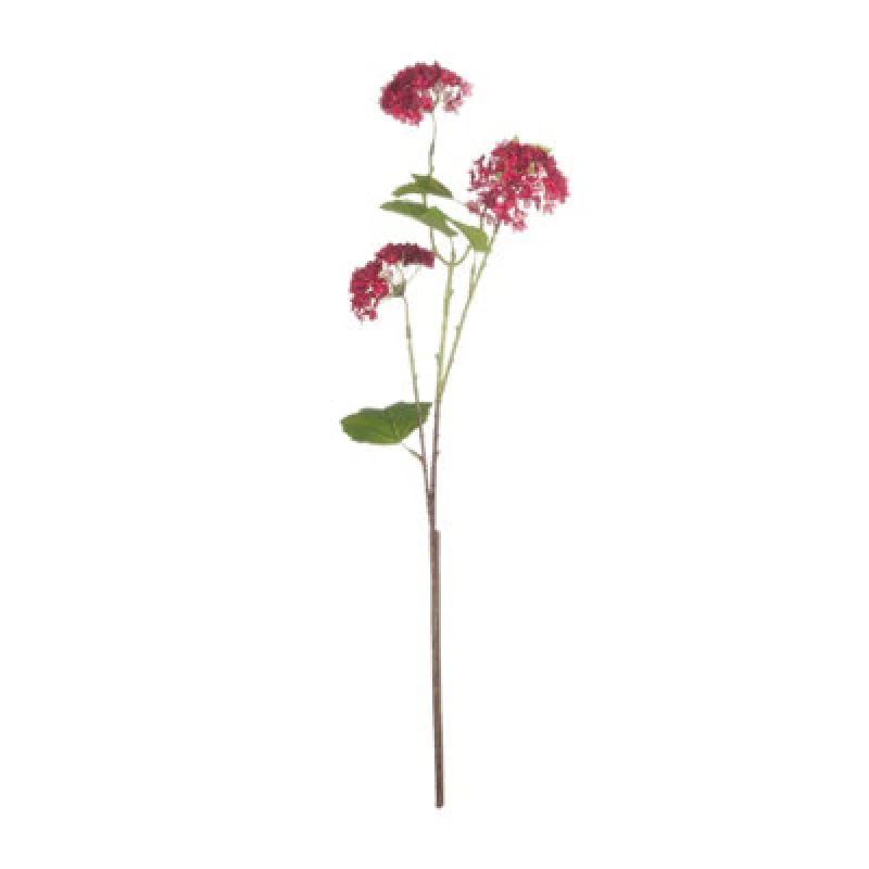 Image of Hill Interiors Artificial Faux Red Autumnal Viburnum Spray Red (One Size)