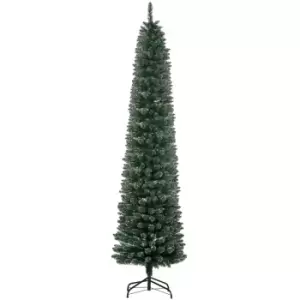Image of Christmas Tree Snow Dipped Pencil 6.5ft - HOMCOM TJ Hughes