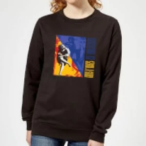 Image of Guns N Roses Use Your Illusion Womens Sweatshirt - Black - M