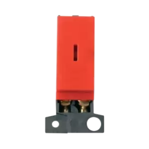 Image of Click Scolmore MiniGrid 13A Resistive 250V Key Switch Module - MD046RD