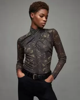 Image of AllSaints Tia Gloria Top