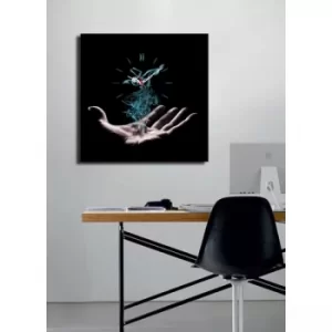 Image of 4545CS-12 Multicolor Decorative Canvas Wall Clock