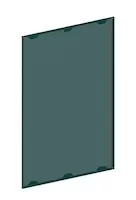 Image of SSUPD Meshroom S - Push Pin Mesh Side Panel - Peacock Blue