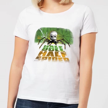 Image of Toy Story Half Doll Half-Spider Womens T-Shirt - White - XXL