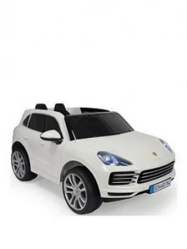 Image of Plum; Injusa; Porche Cayenne S Sport 12V R/C - White