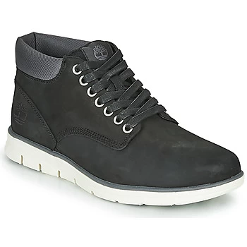Image of Timberland BRADSTREET CHUKKA LEATHER mens Shoes (High-top Trainers) in Black,7,8,8.5,9.5,10.5,11.5,14.5,9,10,12.5