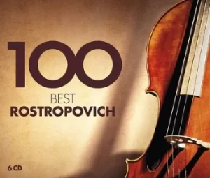 Image of 100 Best Rostropovich by Mstislav Rostropovich CD Album