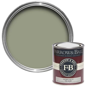 Image of Farrow & Ball Full Gloss Paint Lichen - 750ml