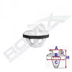 Image of ROMIX Clip C70314 NISSAN,JUKE (F15)