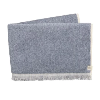 Image of Himeya Melange Towel - INDIGO