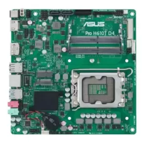 Image of ASUS Pro H610T D4-CSM Intel H610 LGA 1700 mini ITX