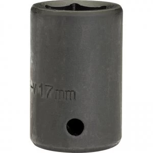 Image of Draper Expert 1/2" Drive Hi Torq Hexagon Impact Socket Metric 1/2" 17mm