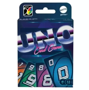 Image of Uno Iconic Series Matching Card Game For 7 Year Olds & Up