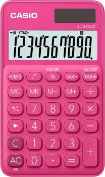 Image of Casio SL-310UC-RD calculator Pocket Basic Red