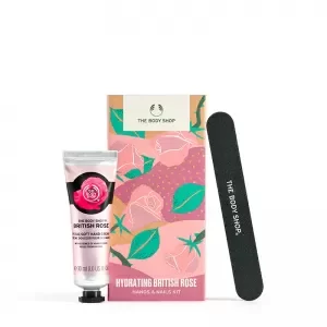 Image of The Body Shop Hydrating British Rose Hands & Nails Kit Hydrating British Rose Hands & Nails Kit