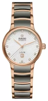 Image of RADO R30019742 Centrix JubilA Automatic Diamonds Textured Watch