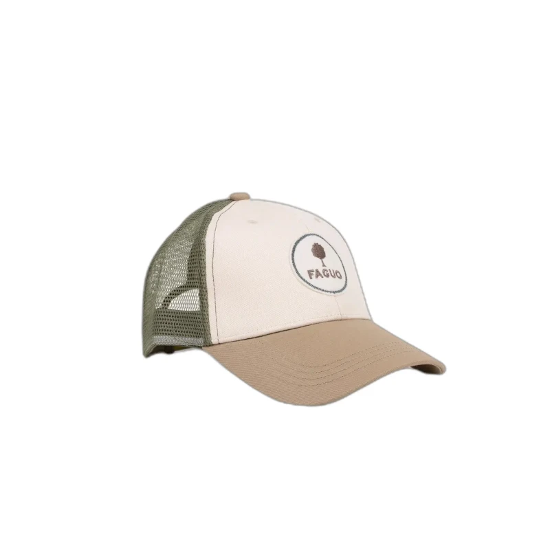 Image of Faguo Trucker cap Faguo Beige Male TU