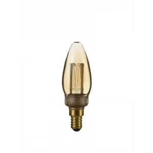 Image of TCP 1 pack Small Screw E14/SES LED 65 Lumens Vinta ge Classic Candle Light Bulb