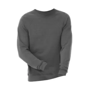 Image of Canvas Unisex Triblend Crew Neck Fleece Sweatshirt (280 GSM) (XS) (Grey Triblend)