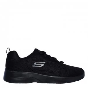 Image of Skechers Dynamight 2 Homespun Ladies Trainers - Black