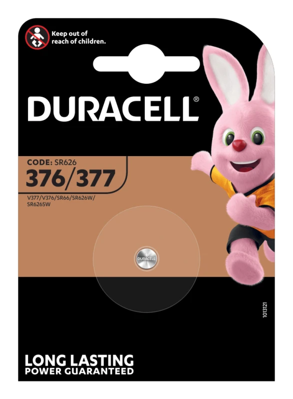 Image of Duracell D377 Single-use battery Silver-Oxide (S)