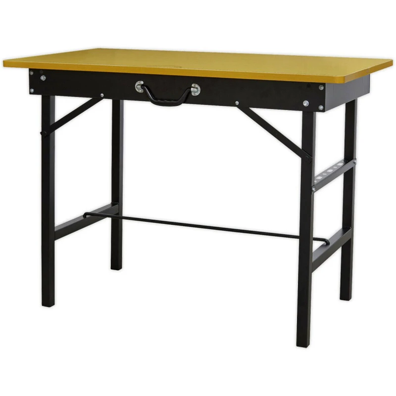 Image of Loops 1m Folding Portable Workbench - Lightweight & Carry Handles - Painter DIY Table Multi