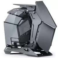 Image of Jonsbo MOD-3 Mini Micro-ATX PC Showcase - Grey Tempered Glass