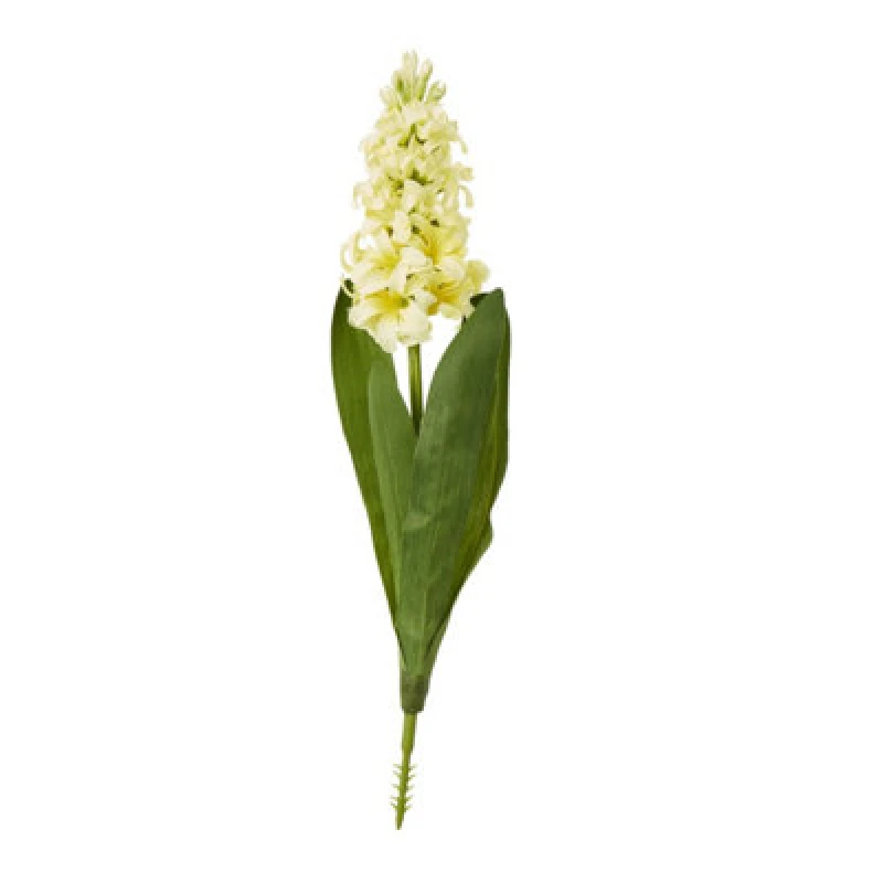 Image of Hill Interiors Hyacinth Stem Artificial Plant Yellow (One Size)