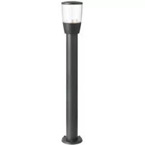 Image of Loops - Outdoor Post Bollard Light Anthracite 1m LED Garden Driveway Foot Path Lamp