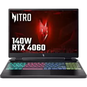 Image of Acer Nitro 16 AN16-41 16" Gaming Laptop NVIDIA GeForce RTX 4060 AMD Ryzen 7 1TB SSD - Black