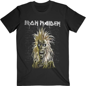 Image of Iron Maiden - Eddie 40th Anniversary Unisex Medium T-Shirt - Black