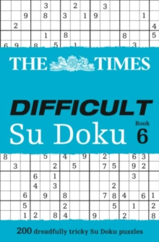 Image of The Times Difficult Su Doku Book 6. Paperback. By The Times Mind Games Books