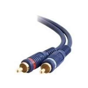 Image of C2G 1m Velocity RCA Stereo Audio Cable