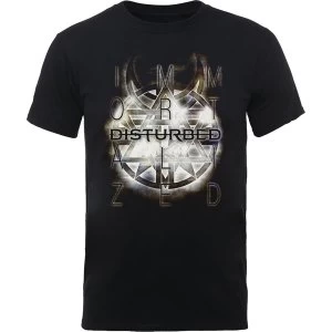 Image of Disturbed - Symbol Unisex Medium T-Shirt - Black