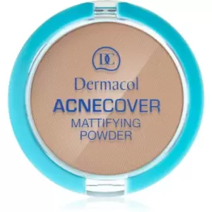 Image of Dermacol Acne Cover compact powder for problem skin, acne shade Sand 11 g