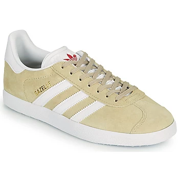 Image of adidas GAZELLE W womens Shoes Trainers in Beige