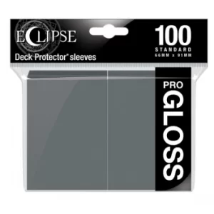 Image of Ultra Pro Eclipse Gloss Standard Sleeves: Smoke Grey -100 Sleeves